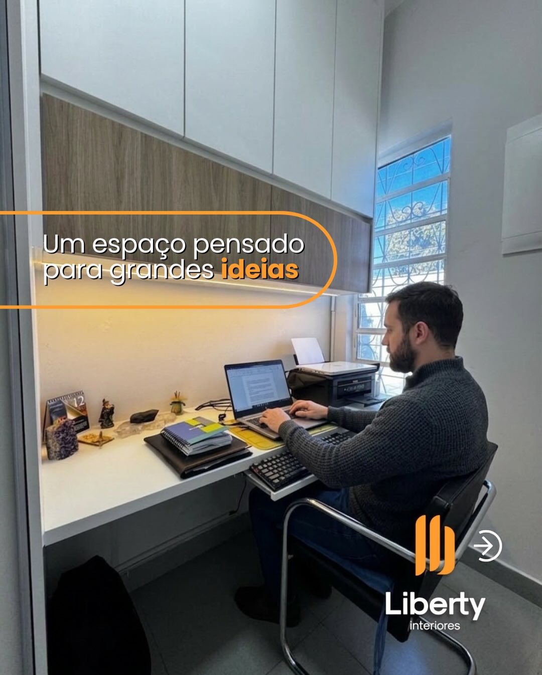 Home office planejado em Bauru: por que esse espaço se tornou essencial