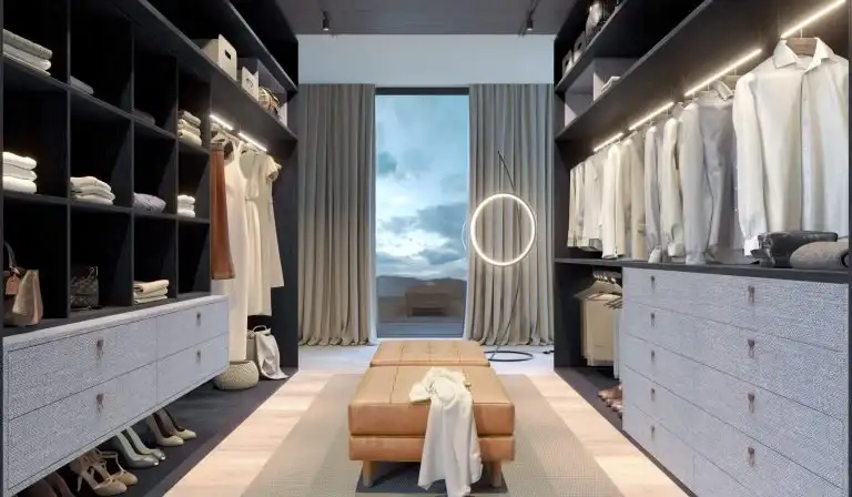 Closet planejado: como criar um espaço organizado, elegante e funcional